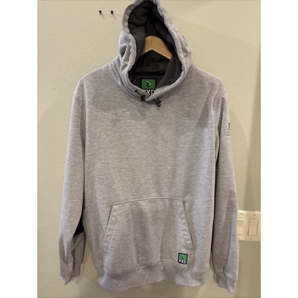 FXD Mens WF-1 Bonded Membrane Fleece Hoodie Jumper Long Sleeve Hooded WF1  Large